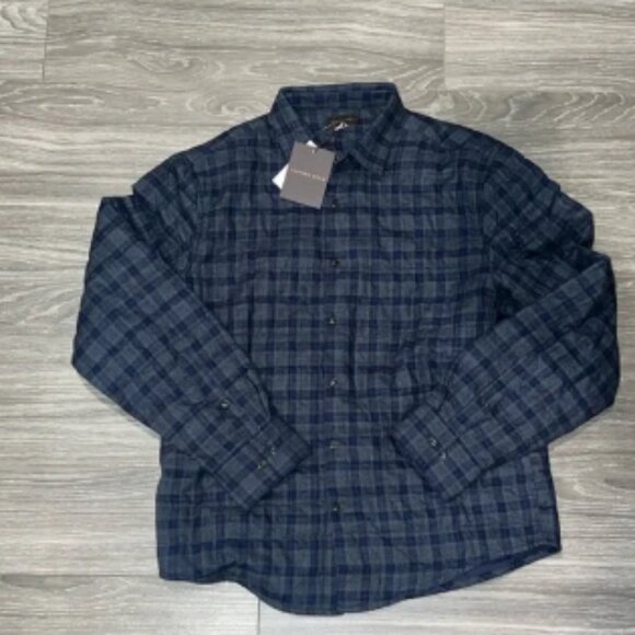 Thomas Dean shirt jacket. Size L. NWT - Picture 1 of 4